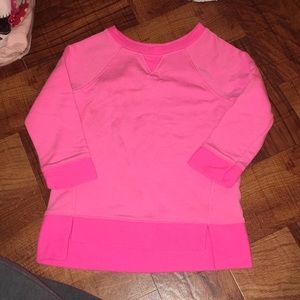 Neon Pink Long Sleeve Tee